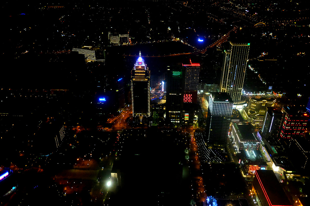 台北101からの夜景