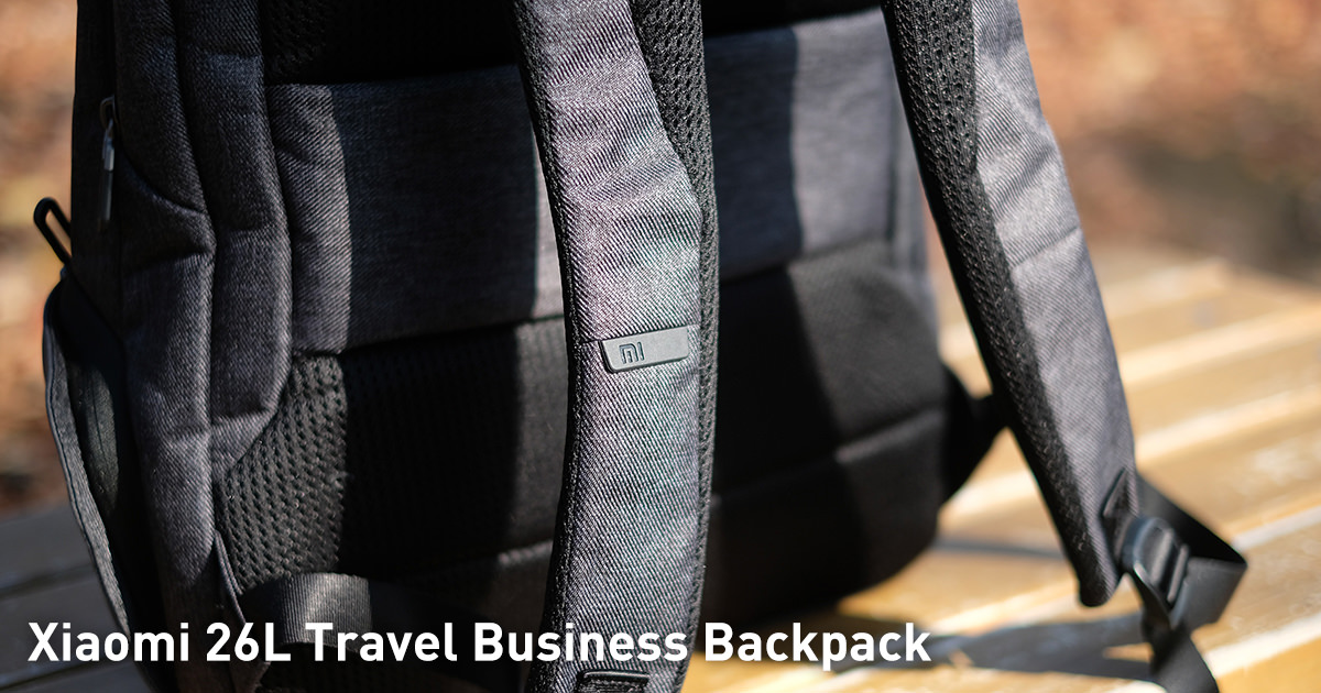 xiaomi business travel backpack 26L
