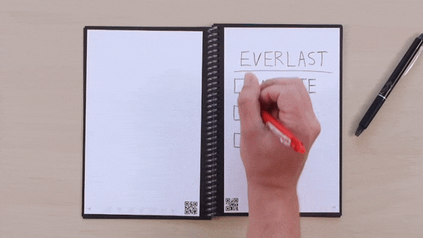 半永久的に使えるスマートノート「Everlast Rocketbook」に新色が登場。