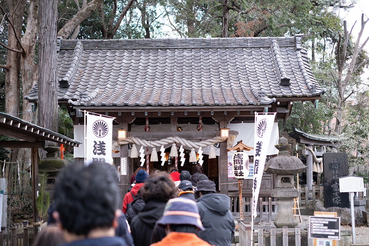 2023年も江古田「浅間神社」の富士塚に登ってきた！