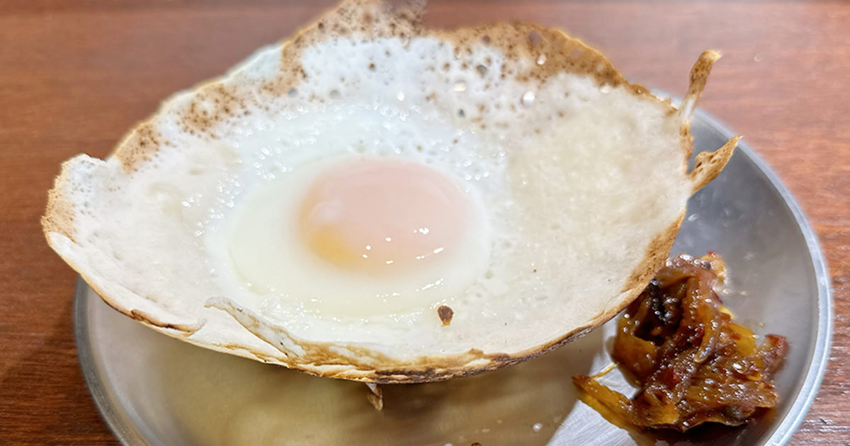 【練馬/桜台】GREEN BROWN でスリランカの朝食「エッグホッパー」を初体験。