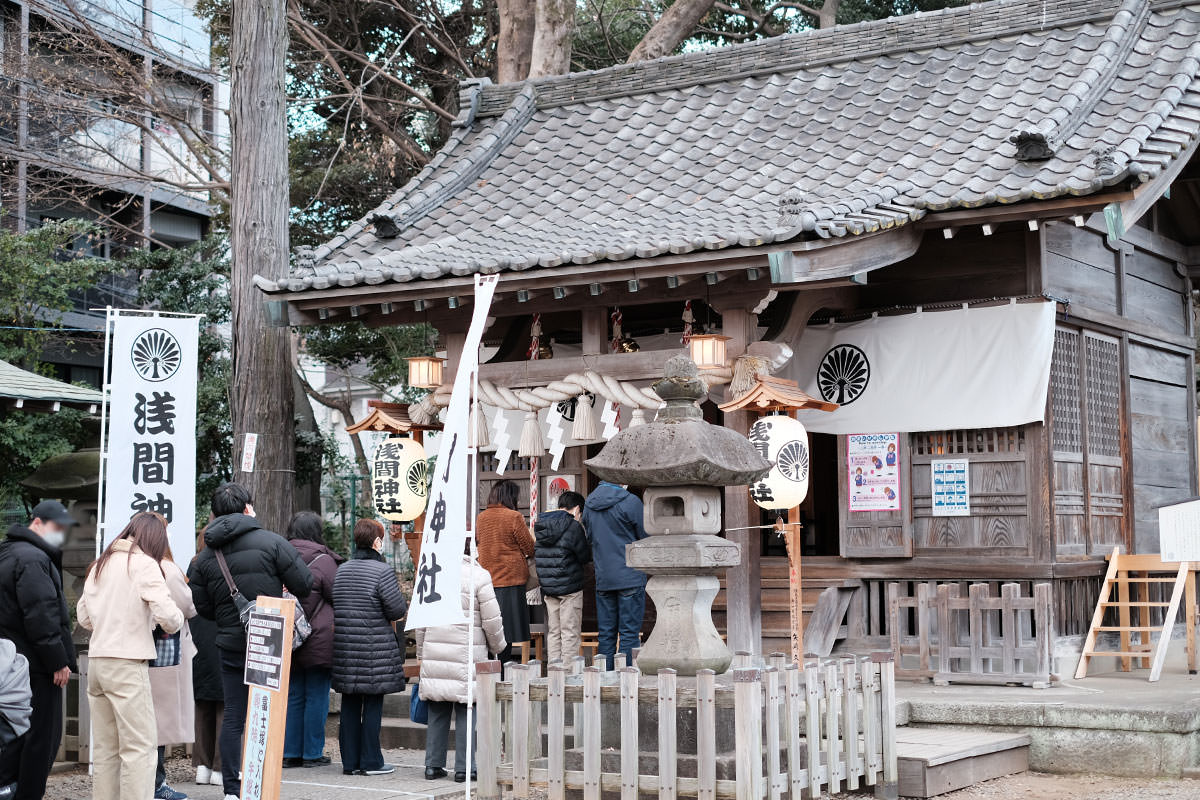 2023年も江古田「浅間神社」の富士塚に登ってきた！