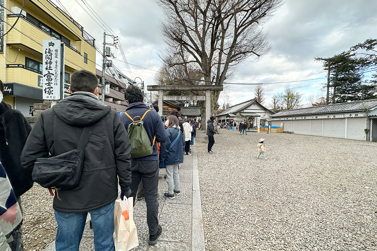 【2023年1月2日更新分】2023年も江古田「浅間神社」の富士塚に登ってきた！