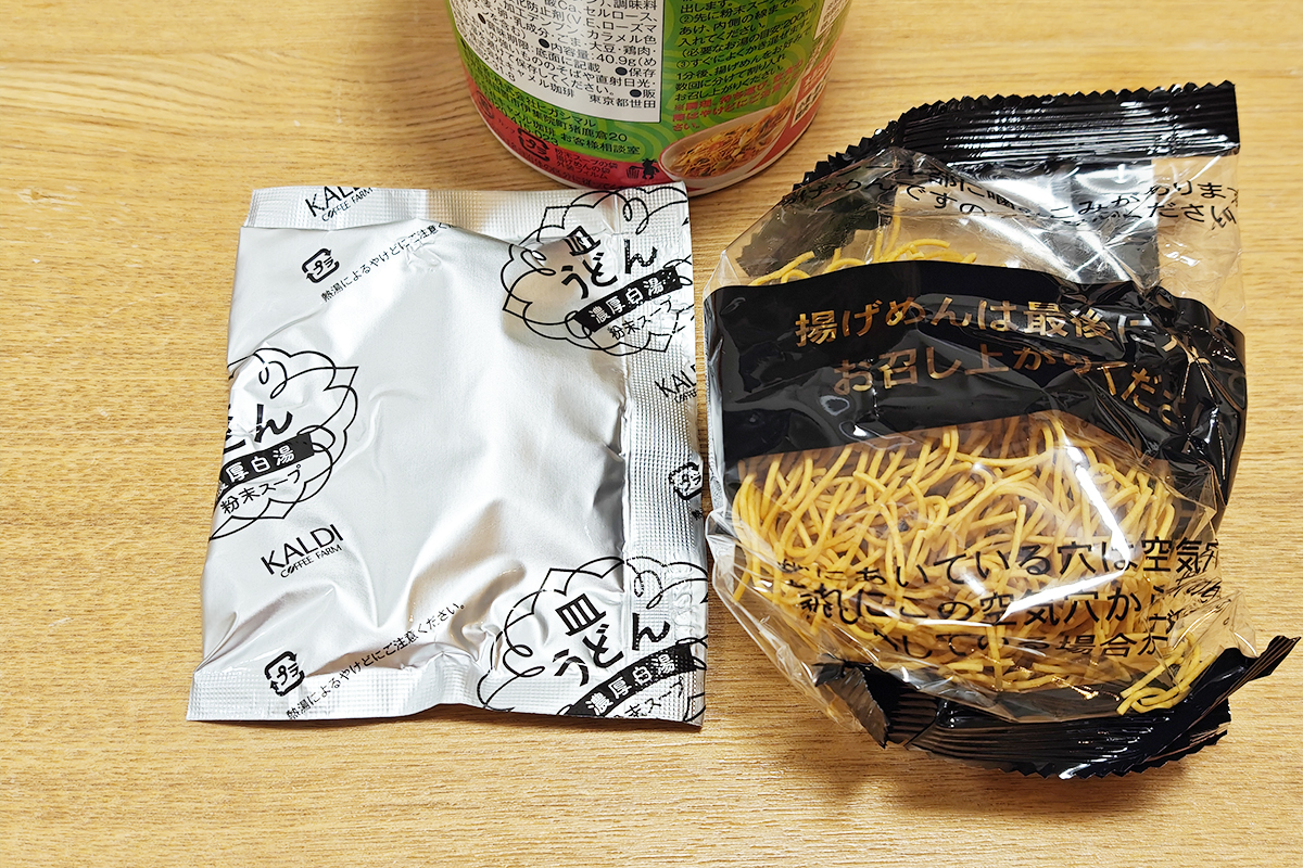 【KALDI】皿うどん 濃厚鶏白湯カップ