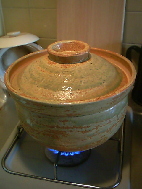 土楽の粥鍋
